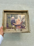 Perched Eagle- FRAMED 8x10 wood print