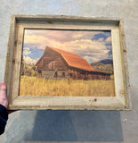 Steamboat Barn- FRAMED 11x14 Wood Print