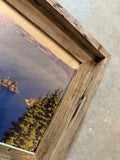 Crater Lake/ Phantom Ship- FRAMED 8x10 wood print