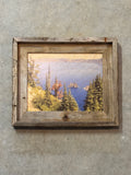 Crater Lake/ Phantom Ship- FRAMED 8x10 wood print