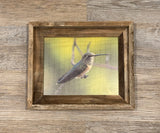 Hummingbird- FRAMED 8x10 wood print