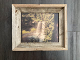 Koosah Falls- FRAMED 8x10 wood print