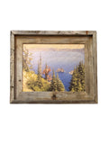 Crater Lake/ Phantom Ship- FRAMED 8x10 wood print