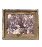 Eagle Take Off- FRAMED 8x10 wood print